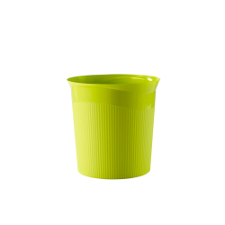 Papierkorb Re-LOOP - 13 Liter, rund, lemon