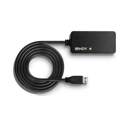 LINDY USB 3.0 Aktiv-Verlängerungs-Hub Pro 4 Port 10m