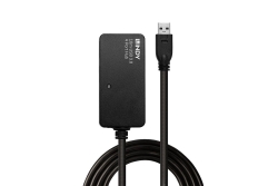 LINDY USB 3.0 Aktiv-Verlängerungs-Hub Pro 4 Port 10m
