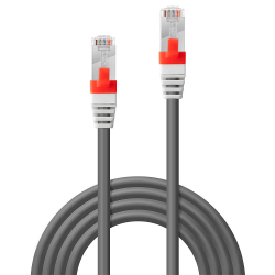 LINDY Patchkabel Cat6(A) SSTP / S/FTP PIMF grau 2.00m 10Gbit