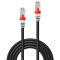 LINDY Patchkabel Cat6(A) SSTP / S/FTP PIMF schwarz 7.50m 10G