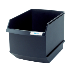 Papierkorb LOGO DRIVE - 25 Liter, schwarz