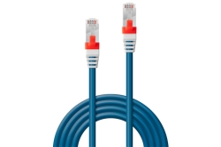 LINDY Patchkabel Cat6(A) SSTP / S/FTP PIMF blau 1.00m 10Gbit