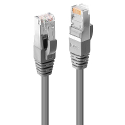 LINDY Patchkabel Cat6 SSTP / S/FTP PIMF grau 3.00m