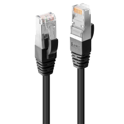LINDY Patchkabel Cat6 SSTP / S/FTP PIMF schwarz 15m