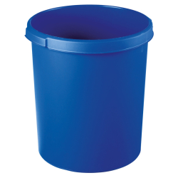 Papierkorb KLASSIK - 30 Liter, rund, 2 Griffmulden, extra...