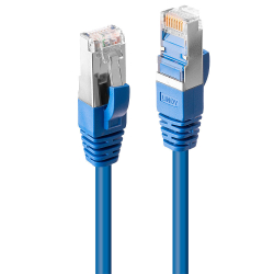 LINDY Patchkabel Cat6 SSTP / S/FTP PIMF blau 0.50m