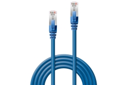 LINDY Patchkabel Cat6 SSTP / S/FTP PIMF blau 1.00m