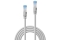 LINDY Patchkabel Cat6A S/FTP PIMF LSZH grau 0.30m