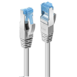 LINDY Patchkabel Cat6A S/FTP PIMF LSZH grau 15m