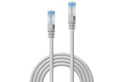 LINDY Patchkabel Cat6A S/FTP PIMF LSZH grau 20m