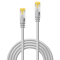 LINDY Patchkabel Cat6A S/FTP LSZH Cat7 Rohkabel grau 30m