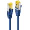 LINDY Patchkabel Cat6A S/FTP LSZH Cat7 Rohkabel blau 7.50m