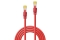 LINDY Patchkabel Cat6A S/FTP LSZH Cat7 Rohkabel rot 7.50m