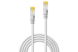 LINDY Patchkabel Cat6A S/FTP LSZH Cat7 Rohkabel weiß 30m