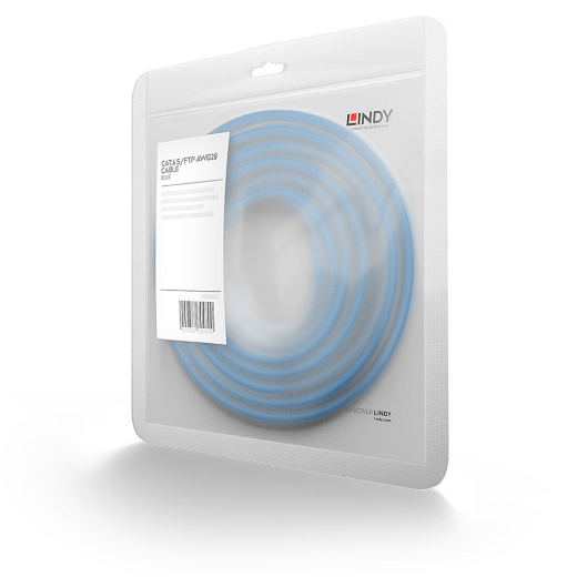 LINDY Patchkabel Cat6 S/FTP Basic blau 5.00m