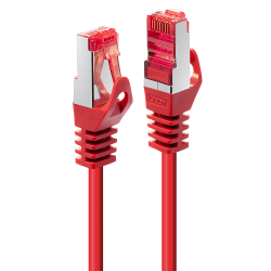 LINDY Patchkabel Cat6 S/FTP Basic rot 0.50m