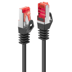 LINDY Patchkabel Cat6 S/FTP Basic schwarz 0.50m
