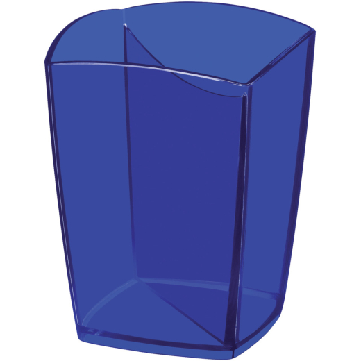 Stifteköcher Happy - ultramarin, 74 x 74 x 95 mm