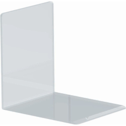 Acryl Buchstütze - 80 x 100 x 100 mm, glasklar, 2er...