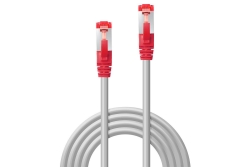 LINDY Patchkabel Cat6 CrossOver S/FTP grau/rot 5.00m