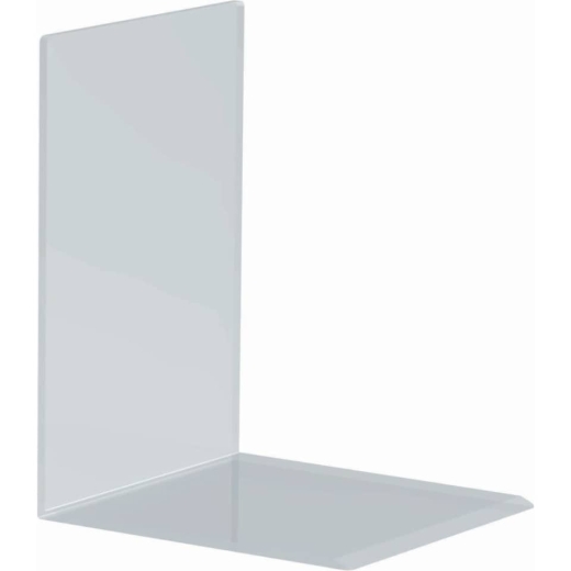 Acryl Buchstütze - 150 x 210 x 160 mm, glasklar, 2er Pack