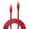LINDY Patchkabel Cat6 U/UTP rot 3.00m