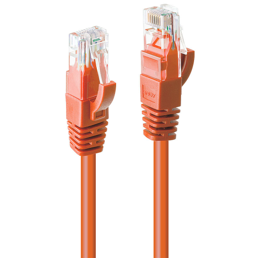 LINDY Patchkabel Cat6 U/UTP orange 2.00m