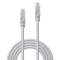 LINDY Patchkabel Cat6 U/UTP Basic grau 3.00m