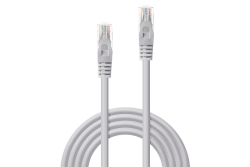 LINDY Patchkabel Cat6 U/UTP Basic grau 10m
