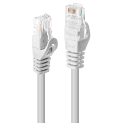 LINDY Patchkabel Cat6 U/UTP Basic weiß 3.00m