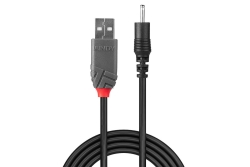 LINDY USB 2.0 Typ A an DC 2.50/0.7mm St Adapterkabel 1.5m