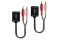 LINDY Stereo Audio Extender Cat.5/6 500m 2x RCA