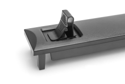 DIGITUS Blindabdeckung 1HE Snap-In schwarz