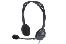 Logitech Headset H111 Stereo black retail