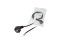 Logilink Netzkabel CEE7/7 Stecker90° Kabelende 1,5m schwarz