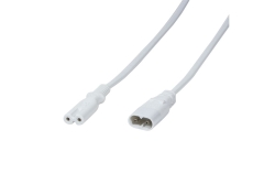 Logilink Stromkabel Verlängerung, 2m, weiß