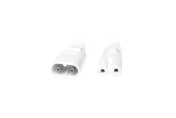 Logilink Stromkabel Verlängerung, 2m, weiß