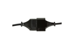 Logilink Netzkabel Euro CEE 7/16 Stecker zu Dose, 1m schwarz