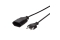 Logilink Netzkabel Euro CEE 7/16 Stecker zu Dose, 1m schwarz