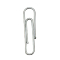 Büroklammern mit Kugelenden - 24 mm glatt, verzinkt, 1.000 Stück