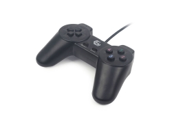 gembird Gamepad USB Gamepad 10 Tasten 4-Wege Digital Pad