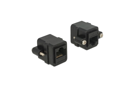 DELOCK RJ45 Adapter RJ45 -> RJ45 Bu/Bu Cat6 ungeschirmt E