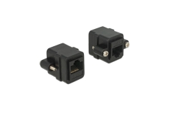 DELOCK RJ45 Adapter RJ45 -> RJ45 Bu/Bu Cat6 ungeschirmt E