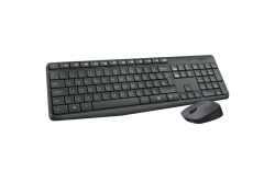 Logitech Wireless Keyboard+Mouse MK235 black retail