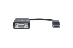 MANHATTAN DisplayPort Adapter St/Bu DP->HD15, schwarz