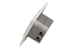Logilink CAT 6A Auf und Unterputzdose vollgeschirmt RAL 901