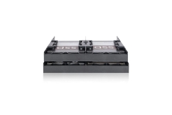 Einbaurahmen IcyDock 4x6,3cm HDD/SSD für externen 5,25