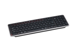 Contour Balance Tastatur wireless DE-Layout schwarz/silber retail