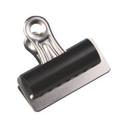 Briefklemmer - 51 mm, Klemmvolumen 10 mm, schwarz, 10...